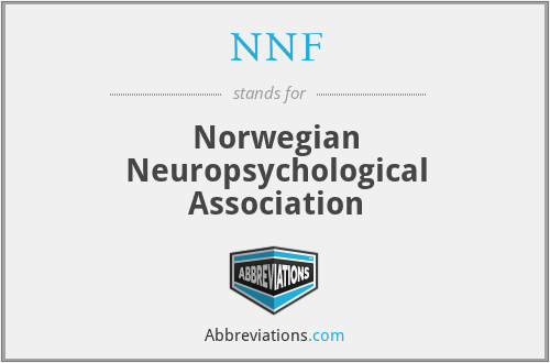 NNF - Norwegian Neuropsychological Association
