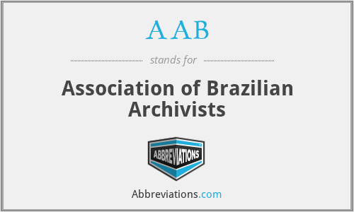 AAB - Association of Brazilian Archivists