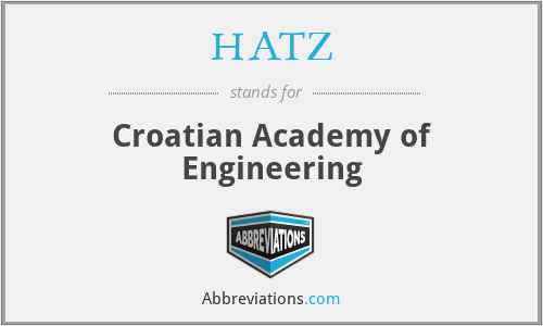 HATZ - Croatian Academy of Engineering