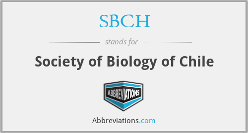 SBCH - Society of Biology of Chile
