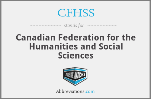 CFHSS - Canadian Federation for the Humanities and Social Sciences