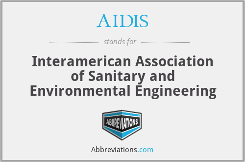 AIDIS - Interamerican Association of Sanitary and Environmental Engineering