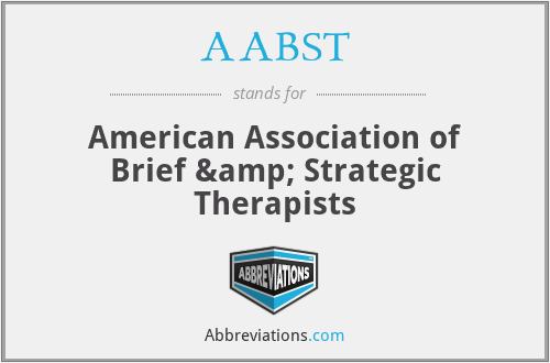 AABST - American Association of Brief & Strategic Therapists