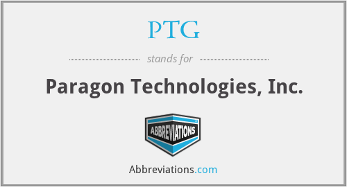 PTG - Paragon Technologies, Inc.