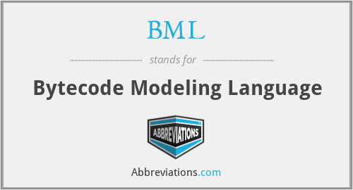 BML - Bytecode Modeling Language