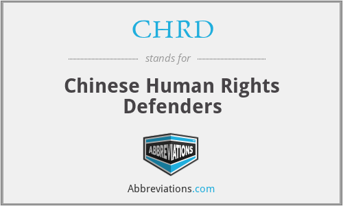 CHRD - Chinese Human Rights Defenders