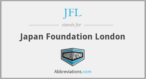 JFL - Japan Foundation London