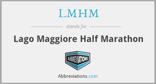 LMHM - Lago Maggiore Half Marathon