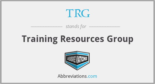 TRG - Training Resources Group