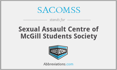 SACOMSS - Sexual Assault Centre of McGill Students Society