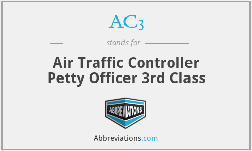 AC3 - Air Traffic Controller Petty Officer 3rd Class
