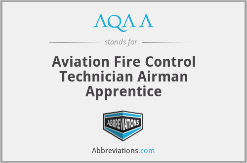 AQAA - Aviation Fire Control Technician Airman Apprentice