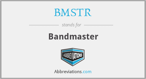 BMSTR - Bandmaster