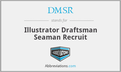 DMSR - Illustrator Draftsman Seaman Recruit