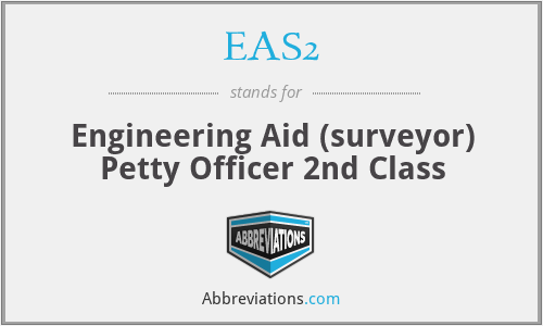 EAS2 - Engineering Aid (surveyor) Petty Officer 2nd Class