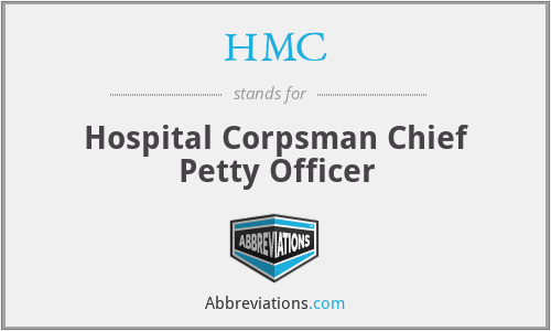 HMC - Hospital Corpsman Chief Petty Officer