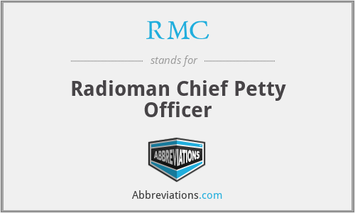 RMC - Radioman Chief Petty Officer