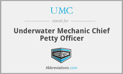 UMC - Underwater Mechanic Chief Petty Officer