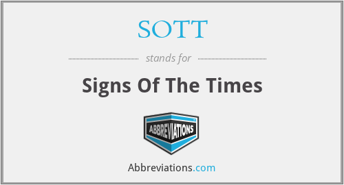 SOTT - Signs Of The Times