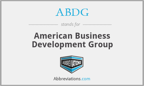 ABDG - American Business Development Group