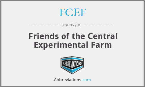 FCEF - Friends of the Central Experimental Farm