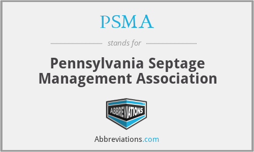 PSMA - Pennsylvania Septage Management Association