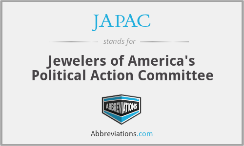 JAPAC - Jewelers of America's Political Action Committee