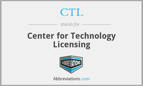 CTL - Center for Technology Licensing