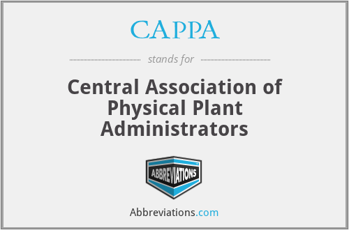 CAPPA - Central Association of Physical Plant Administrators