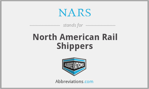 NARS - North American Rail Shippers