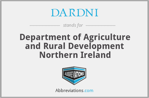 DARDNI - Department of Agriculture and Rural Development Northern Ireland