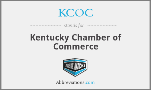 KCOC - Kentucky Chamber of Commerce