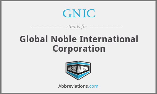 GNIC - Global Noble International Corporation