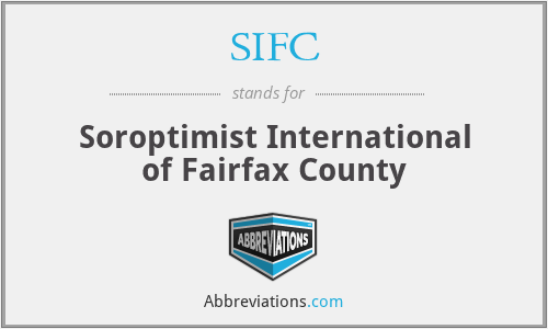 SIFC - Soroptimist International of Fairfax County