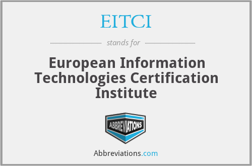 EITCI - European Information Technologies Certification Institute