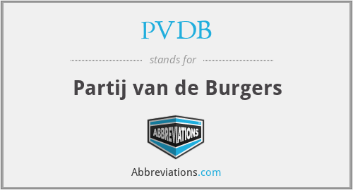 PVDB - Partij van de Burgers