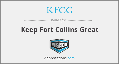 KFCG - Keep Fort Collins Great