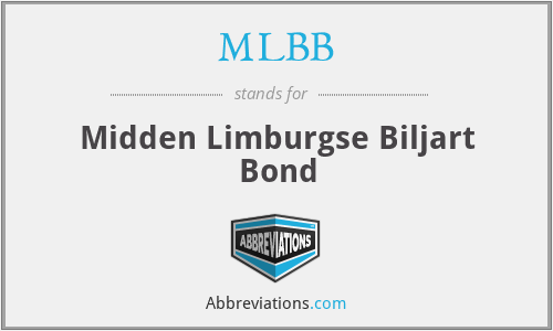 MLBB - Midden Limburgse Biljart Bond