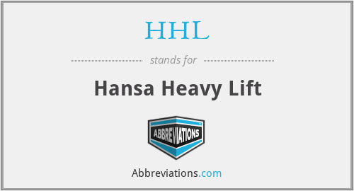 HHL - Hansa Heavy Lift