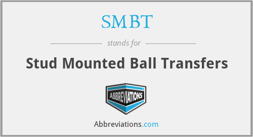 SMBT - Stud Mounted Ball Transfers