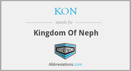 KON - Kingdom Of Neph