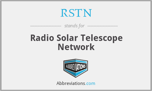 RSTN - Radio Solar Telescope Network