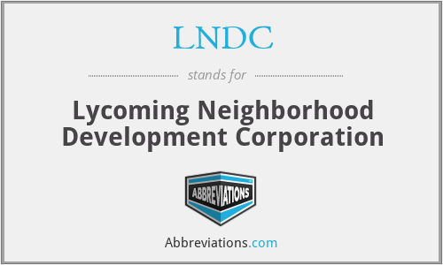 LNDC - Lycoming Neighborhood Development Corporation