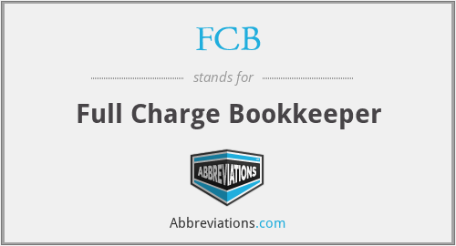FCB - Full Charge Bookkeeper