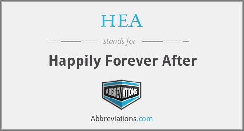 HEA - Happily Forever After