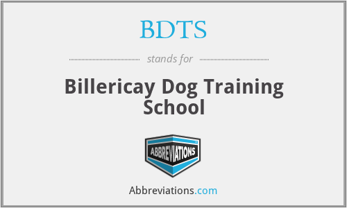 BDTS - Billericay Dog Training School
