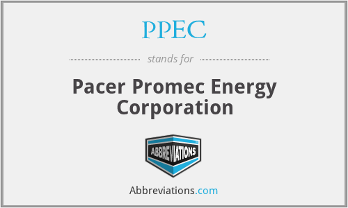 PPEC - Pacer Promec Energy Corporation