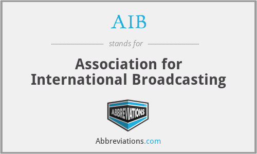 AIB - Association for International Broadcasting