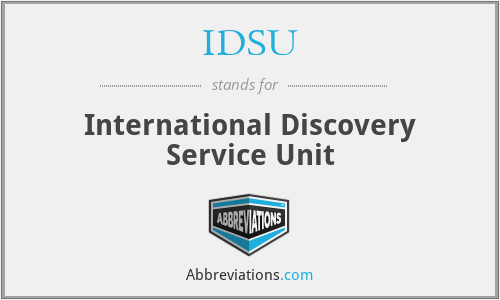 IDSU - International Discovery Service Unit