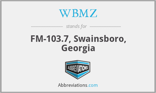 WBMZ - FM-103.7, Swainsboro, Georgia